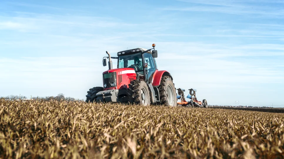 tractor-agricultural-machine-cultivating-field